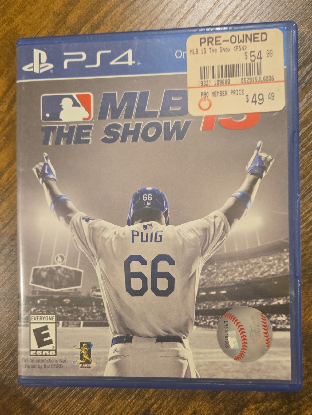 MLB The Show 15 (PS4) - Blue Edition Pre Owned